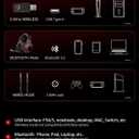 Wireless Gaming Headsets for PS5, PS4, Mac, Switch, PC, Computer - 2.4GHz & Bluetooth 5.2 Gamer Gaming Headphones Wireless, ENC Noise-Canceling Mic, 50MM Drivers, Red