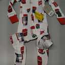 Unisex Zipper Closure Footies, Size 18M