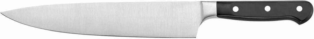 TrueCraftware- 10 Blade Chefs Knife Short Bolster Forged German Steel- Razor Sharp Multipurpose Sharp Kitchen Chef Knife for Meat Vegetable Poultry Cutting Home Kitchen Restaurants