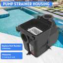 SPX1620AA Pump Strainer Housing Compatible with Hayward Super Pump SP1600X and SP2600X Series Models 2-Inch by 2-Inch
