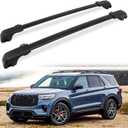 330 LBS Lockable Roof Rack Cross Bars Fit for Ford Explorer 2026 2025 2024 2023 2022 2021 2020 with Side Rails Cargo Carrier CrossBars Luggage Accessories