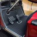 Matericuo Golf Cart Floor Liner Mat Full Coverage Custom Fit for EZGO TXT (1994-2025),Express S4 (2012-2020)，Cushman Workhorse，EX1 (2020),Valor,Navitas,Some Star Carts