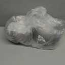 LSGENGXCY 50 pc Jumbo Muffin Containers, Plastic Cupcake Container, Independent Cupcake Holder, Transparent Plastic Muffin Box (Large Size)