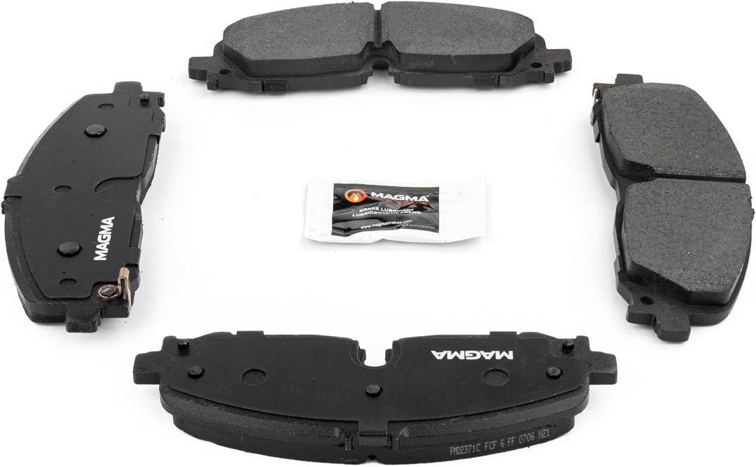 MAGMA Premium PMD2371C Ceramic Brake Pads, Front