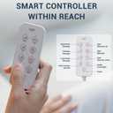 Mynt FSA Eligible HSA Approved Back Massager for Chair, Foldable Back Massager with Soothing Heat, Flexible Massage Chair Pad with Soft S-Curve Longer Track, Portable Rolling & Spot Chair Massager