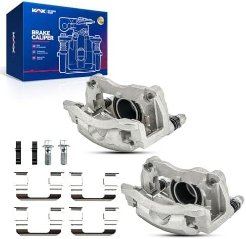 KAX Disc Brake Caliper Assembly Fit for Nissan Rogue 2008-2013, Nissan Rogue Select 2014-2015, Suzuki Kizashi 2010-2013, Front Left and Right Side