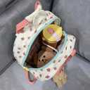 toddler backpacks for girls 2-4 strawberry mini preschool backpack cute kindergarten backpackpink