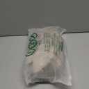 OQQ Women's Bodysuit Tops Invisible Zip Long Sleeve Crew Neck Bodysuits (Large, Oatmeal)