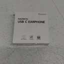 USB C Headphones for Samsung S24 S23 FE S22 S21 S20 A53 A54 Wired Earbuds Metal in-Ear Type C Earphone with Microphone Volume Control Bass Stereo for iPhone 17 Pro Max iPhone 16 Pro Max Pixel (Black)