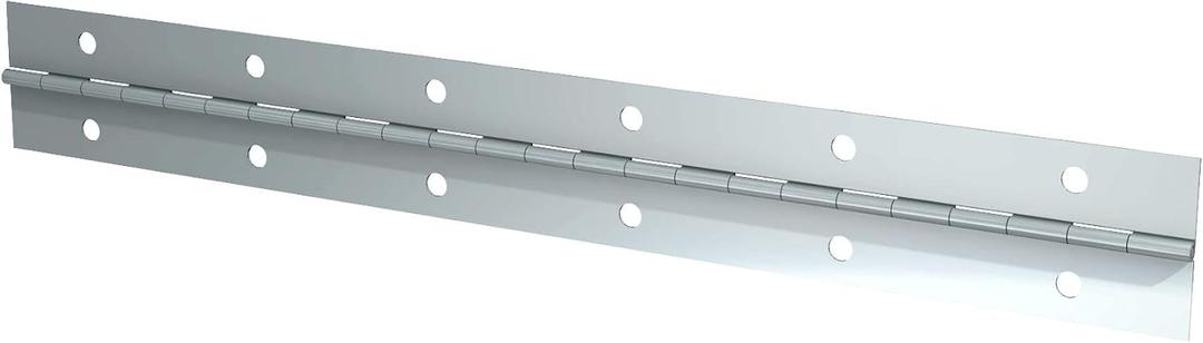 TCH Hardware 28" Stainless Steel Continuous Piano Hinge - 0.06" x 2.5" x 28"