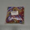 Mardi Gras Beads, 24PCS Metallic Colorful Bead Necklace Party Favors, 6 Kinds of 33" Beaded Necklace Costume Women Men Stuff, Festival Parade Throw Accessories for Wedding Birthday Celebrations