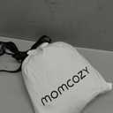 Momcozy Baby Carrier AirMesh - The Perfect Summer Water Sling for Newborns to Toddler 8-35 lbs - Cooling, Breathable and Lightweight Baby Wrap, Nice for Summer, Pool, Beach, Swimming, Black