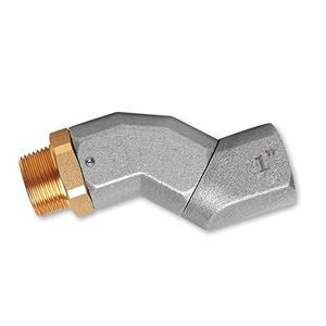 1 Inch NPT Fuel Hose Swivel 360 Rotating Connector for Fuel Nozzle Multi Plane Fuel Plane Swivel