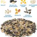 Audubon Park Songbird Blend Wild Bird Food, Bird Food for Outside Feeders, 14-Pound Bag