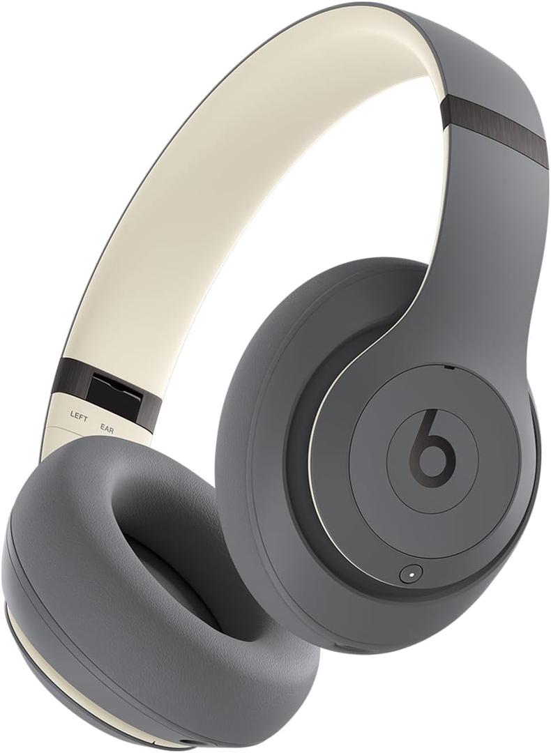 Beats Studio Pro - Premium Wireless Over-Ear Headphones- Up to 40-Hour Battery Life, Active Noise Cancelling, USB-C Lossless Audio, Apple & Android Compatible - Sand Gray