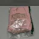 Dokotoo Women's Wrap V-Neck Empire Waist Dress Lantern Sleeve Ruched Side Slit Elegant Maxi Dress (Small, Pink)