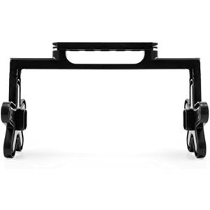 Camco Pop-A-Towel- Mountable or Portable Paper Towel Holder Dispenser, Keep Paper Towels Clean, Conserve Space in Your RV Kitchen (Black) (57113)