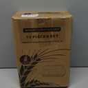 Pinkunn 12 Pcs 13'' Large Divided Plates Reusable Unbreakable Wheat Straw Plates 5 Compartment Lunch Trays Bulk Microwave Dishwasher Safe Food Portion Control Plates(Orange,Yellow,Green,Blue)