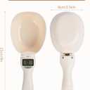 Digital Measuring Spoon Scale,Electronic Food Measuring Scale,Food Weight Scale Grams and Ounces,800g/0.1g High Precision Digital Kitchen Food Scale with LCD Screen,Household Weighing Scoop