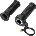 20X Full Twist Throttle for Ebike, WuXing 12V-72V Throttle Grip for Ridstar Q20, with 3 PIN Male Waterproof Connector, E-Scooter Motorcycle Speed Accelerator for 22.2mm Handlebar