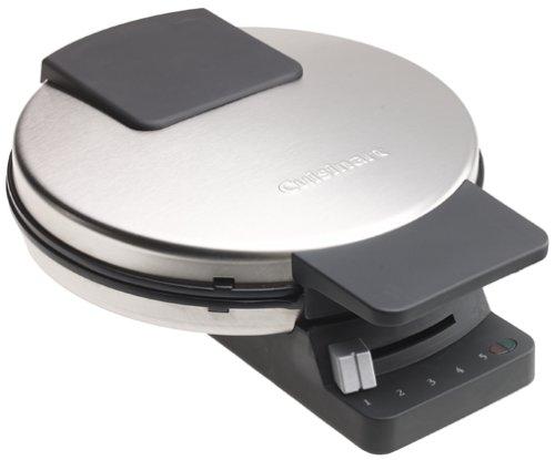 Cuisinart Round Classic Waffle Maker, Brushed Stainless, WMR-CANAS
