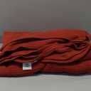 Salt Earth 100% Cotton Waffle Blanket, King Size 106"x92"  Lightweight All Season Throw Blanket for Couch, Bed & Bedroom, Soft Modern Cozy Cotton Blanket (Red)