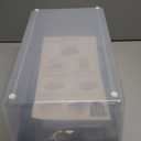 Upgrade Bread Slicer for Homemade Bread with Bread Box, Bread Slicing Guide Adjustable Width, Foldable and Compact Cutting Guide with Crumb Tray, Suitability for Homemade Bread, Bagels,Cakes