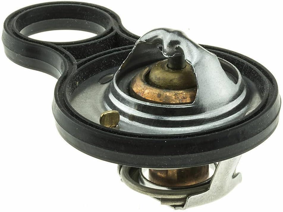 MotoRad 718-195 Thermostat - Mini Cooper (02-09), Dodge Vision (15-17), Fiat Strada (13-14), Ram 700 (15-18), Chevrolet K1500 (96-99) Blazer (96-05) C1500 (96-99) Express 1500 (96-14) Astro (96-05)