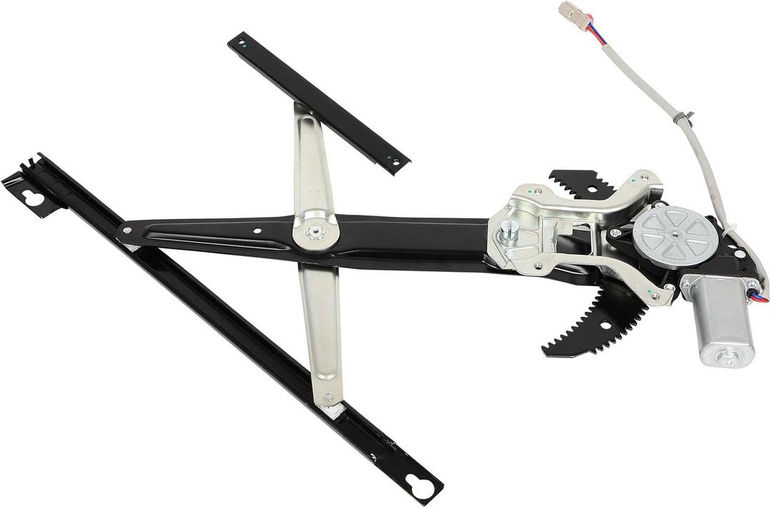 FINDAUTO 741-764 Power Window Regulator fit for 1992-1995 for Honda Civic | Front Right Power Window Regulator With 2 pins Motor Assembly,741-764