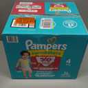 Pampers Diapers - Swaddlers 360 - Size 4, 56 Count, up to 100% Leakproof Comfy Dry Fit, Designed for Easy Changes, Pull On Baby Diaper 