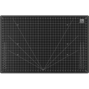 XNM Premium Self Healing Cutting Mat - 24 Inches by 36 inches - A1, 3 Layer Quality PVC Construction - Dual Sided, Imperial and Metric Grid Lines - Perfect for Cutting, Sewing, and Crafts