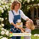 Abofth Smiley Baseball Swing Planter Pot  Cute Resin Hanging Flower Pot with Drainage Hole, Indoor Outdoor Fun Planters for Indoor Plants, Gifts for Plant Lovers, Succulent Pot for Small Plants