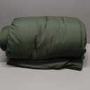 Homelike Moment Comforters Queen Size - Olive Green Duvet Insert Down Alternative Bed Queen Comforter, Lightweight Bedding Comforters Full Size Quilted Soft All Season Olive Green