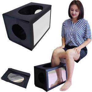 Mirror Therapy for Foot Stroke Recovery - Lightweight & Foldable, for Phantom Limb Pain
