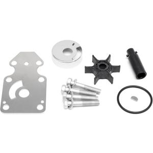 68T-W0078-01-00 Water Pump Impeller Repair Kit Replacement for Yamaha 6 8 9.9 HP F6 F8 T8 F9.9 Outboard 4-Stroke Boat Motor Engine Rebuild Parts Sierra 18-3450 68TW00780100 68T-W0078-00