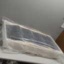 Dog Ramp for Bed, 64" Long Foldable Pet Ramp for Small Large Dogs, Dog Ramps for High Beds Car, High Traction with Platform 6 Adjustable Heights 24" to 30" Up to 220LBS, Wood (64"X 17inch)