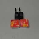 2 Pack ESP 32 Lo Ra V3 Development Board + 1100mAh Battery + Protect Case Set - with 915MHz Antenna and SX 1262 Lo Ra V3 Devices for Mesh Tastic Ar duino Lo Rawan IoT (N30 Version, Black)