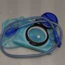 Hydration Bladder 2L-3L,Leak Proof Water Reservoir,BPA Free,Wide Opening, Military Water Bladder Combined with Hydration Backpacks for Biking Hiking Running Camping Climbing. (3L - Light blue)