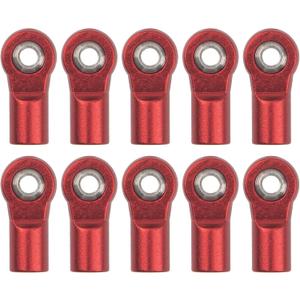 10Pcs ShareGoo M4 Ball Joint,M4 Tie Rod End 4mm Thread Ball Head Holder Link Compatible with Axial SCX10-II 90046 90047 D90 TRX-4 1/10 RC Crawler Car,L20mm