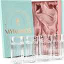 Glassique Cadeau Mykonos Glasses Set of 4 14 Oz