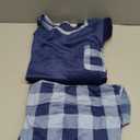 PJGGZ Matching Pajamas for Couples, Mens and Womens Buffalo Plaid Pajamas Set Long Sleeve Pjs Soft Warm (Large)