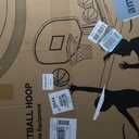 Pool Basketball Hoop, Oversized Poolside Basketball Hoop for Swimming Pool Basketball Game, 34"x34"x42.2" Water Basketball Hoops with Lengthen Base/ 2 Balls/Pump, Made for Teens, Adults.