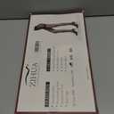 2 x 3 Pairs Sheer Tights for Women, 20 Denier Nylon Sheer Black Tights,Black,Nude,S-XL (Black, M)