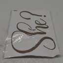 He or She Gender Reveal Decal for Balloon Arch - Balloon Arch Decoration, Girl or Boy Backdrop Party, Gender Reveal Party Decorations, Baby Gender Sign (He or She Decal)