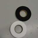 140 Yards Iron on Hemming Tape, 2 Rolls 0.59 inch Hem Tape No Sew, Iron on Tape for Hemming, Stitch Witchery Tape Sewing Tape, Fusible Tape Adhesive Wonder Web for Curtain, Pants, Clothes (White+Black)