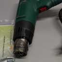 Heat Gun, Heavy Duty Hot Air Gun Kit Dual Temperature Settings 572~932 (300-500), Overload Protection with 4 Nozzles for Crafts, Shrink Wrapping/Tubing, Paint Removing, Epoxy Resin (Green)