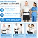 Gait Belts for Seniors, Gate Belt Medical for Elderly with 7 Handles