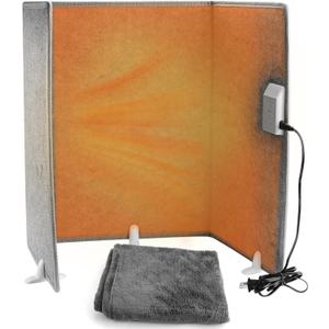 Hotodeal Space Heater for Indoor Use,Electric Heated Foot Warmer Under Desk for Leg and Feet (113F-149F)