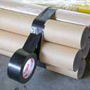 Heavy Duty Duct Tape, Black Tape 2 Inches x 30 Yards 3-Pack, 8.27 mil, Strong, Flexible, No Residue, All-Weather and Tear by Hand - for Repairs, Industrial, Professional Use