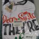 Rnxrbb 2025 Family Christmas Pajamas Matching Sets Holiday Xmas Christmas Pjs Jammies for Women Men Couples Adult Kids (Raglan Saying Plaid) Men XL